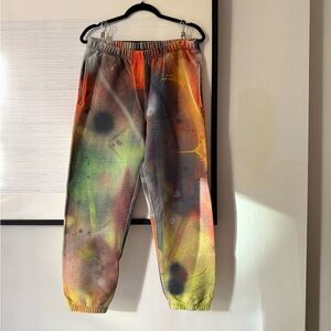 Supreme Multicolor Spray-Paint Graphic Sweatpants